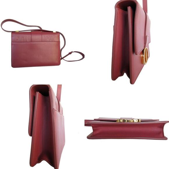 CHRISTIAN DIOR Pink Leather Shoulder Bag - Picture 3 of 5